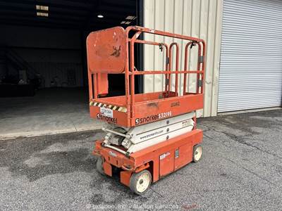 2018 Snorkel S3219E 19' Electric Scissor Lift Man Aerial Platform bidadoo