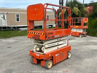 2018 Snorkel S3219E 19' Electric Scissor Lift Man Aerial Platform bidadoo