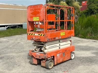 2019 Snorkel S3219E 19' Electric Scissor Lift Manlift Aerial Platform bidadoo