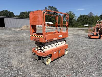 2018 Snorkel S3219E 19' Electric Scissor Lift Man Aerial Work Platform bidadoo