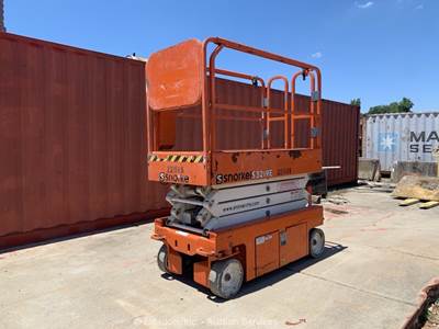 2019 Snorkel S3219E 19' Electric Scissor Lift Man Aerial Platform bidadoo