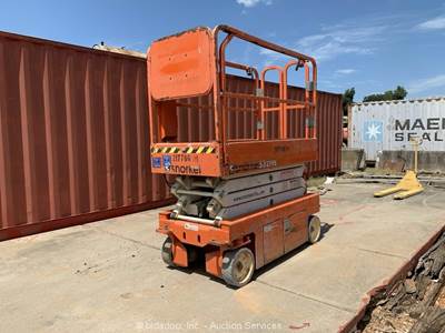 2018 Snorkel S3219E 19' Electric Scissor Lift Man Aerial Platform 24V bidadoo