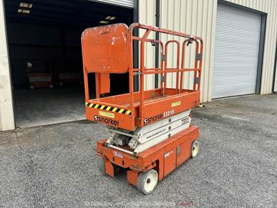 2018 Snorkel S3219E 19' Electric Scissor Lift Man Aerial Work Platform bidadoo