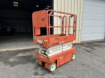 2018 Snorkel S3219E 19' Electric Scissor Lift Man Aerial Platform bidadoo