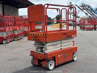 2018 Snorkel S3219E 19' Electric Scissor Lift Man Aerial Work Platform bidadoo