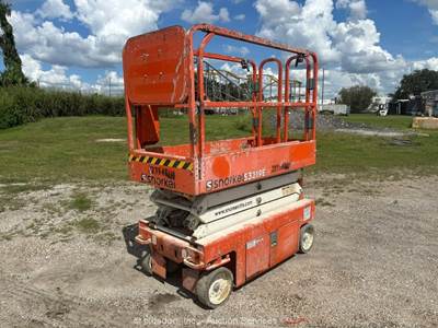2019 Snorkel S3219E 19' Electric Scissor Lift Man Aerial Platform bidadoo