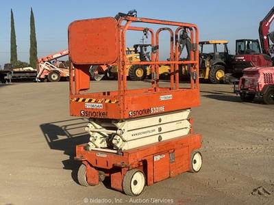 2018 Snorkel S3219E 19' Electric Scissor Lift Manlift Aerial Platform bidadoo