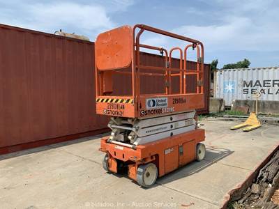 2018 Snorkel S3219E 19' Electric Scissor Lift Man Aerial Platform bidadoo