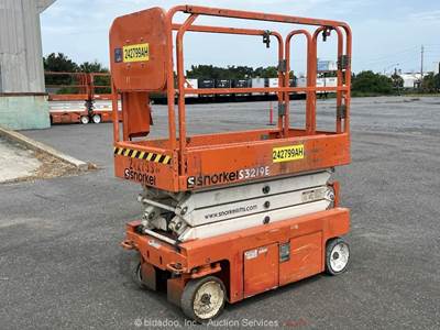 2020 Snorkel S3219E 19' Electric Scissor Lift Man Aerial Platform bidadoo