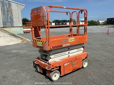 2019 Snorkel S3219E 19' Electric Scissor Lift Man Aerial Platform bidadoo