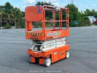 2019 Snorkel S3219E 19' Electric Scissor Lift Man Aerial Platform bidadoo