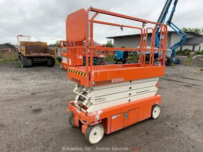 2019 Snorkel S3226E 26' Electric Scissor Lift Man Aerial Work Platform bidadoo