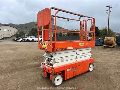 2018 Snorkel S3226E 26' Electric Scissor Lift Man Aerial Work Platform bidadoo