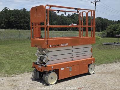 2019 Snorkel S3226E 26' Electric Scissor Lift Man Aerial Platform bidadoo