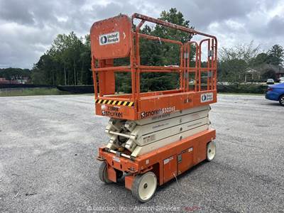 2019 Snorkel S3226E 26' Electric Scissor Lift Mobile Aerial Platform bidadoo