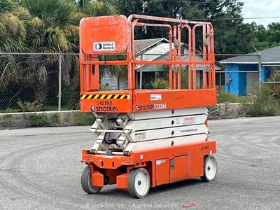 2020 Snorkel S3226E 26' Electric Scissor Lift Man Aerial Platform bidadoo