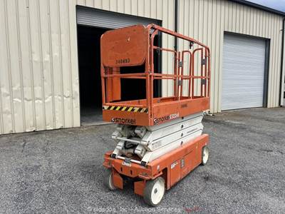 2019 Snorkel S3226E 26' Electric Scissor Lift Mobile Aerial Platform bidadoo
