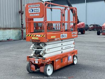 2019 Snorkel S3226E 26' Electric Scissor Lift Man Aerial Platform bidadoo
