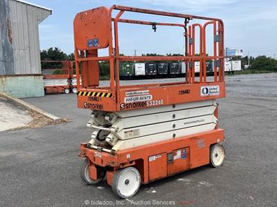 2019 Snorkel S3226E 26' Electric Scissor Lift Man Aerial Platform bidadoo