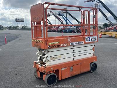 2019 Snorkel S3226E 26' Electric Scissor Lift Man Aerial Platform 24V bidadoo