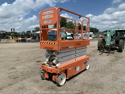 2020 Snorkel S3226E 26' Electric Scissor Lift Man Aerial Platform 24V DC bidadoo