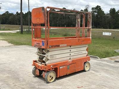 2019 Snorkel S3226E 26' Electric Scissor Lift Man Aerial Platform 24V bidadoo