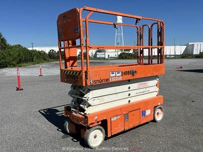 2019 Snorkel S3226E 26' Electric Scissor Lift Aerial Platform bidadoo