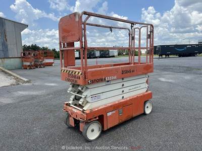 2018 Snorkel S3226E 26' Electric Scissor Lift Man Aerial Platform bidadoo