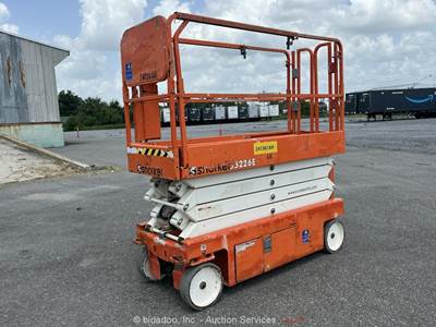 2019 Snorkel S3226E 26' Electric Scissor Lift Man Aerial Platform bidadoo