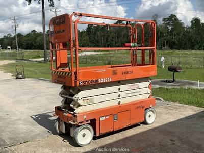 2019 Snorkel S3226E 26' Electric Scissor Lift Man Aerial Platform bidadoo