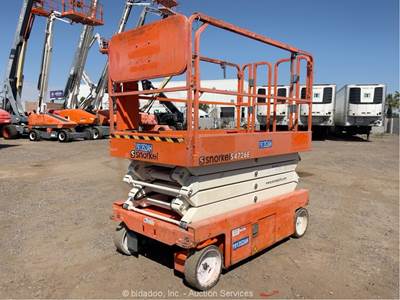 2017 Snorkel S4726E 26' Electric Scissor Lift Man Aerial Platform bidadoo
