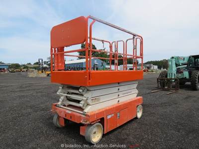 2019 Snorkel S4726E 26' Electric Scissor Lift Manlift Aerial Platform bidadoo