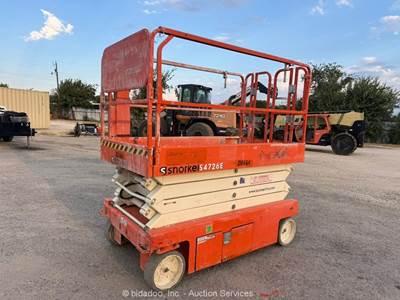 2018 Snorkel S4726E 26' Electric Scissor Lift Man Aerial Platform bidadoo