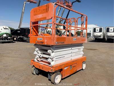 2017 Snorkel S4732E 32' Electric Scissor Lift Man Aerial Work Platform bidadoo