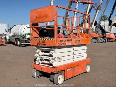 2017 Snorkel S4732E 32' Electric Scissor Lift Man Aerial Platform 24V bidadoo