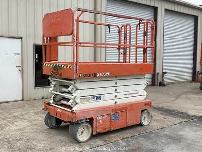 2017 Snorkel S4732E 32' Electric Scissor Lift Mobile Aerial Platform bidadoo