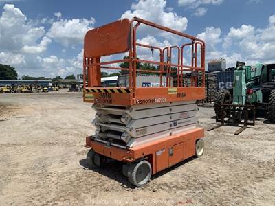 2017 Snorkel S4732E 32' Electric Scissor Lift Man Aerial Platform bidadoo