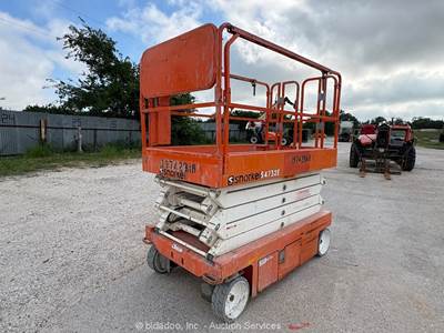 2017 Snorkel S4732E 32' Electric Scissor Lift Manlift Aerial Platform bidadoo