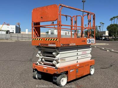2018 Snorkel S4732E 32' Electric Scissor Lift Mobile Aerial Platform bidadoo