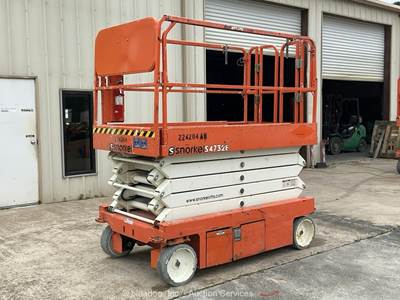 2019 Snorkel S4732E 32' Electric Scissor Lift Man Aerial bidadoo -Repair