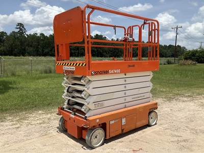 2021 Snorkel S4740E 40' Electric Scissor Lift Man Aerial Platform bidadoo