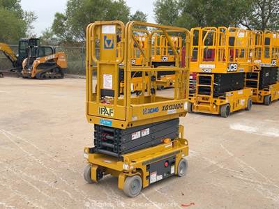 2021 XCMG XG1330DC 13' Electric Scissor Lift Man Aerial Platform Manlift bidadoo