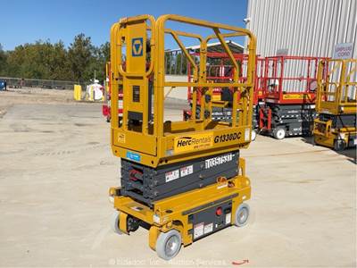 2021 XCMG XG1330DC 13' Electric Scissor Lift Man Aerial Platform bidadoo -Repair