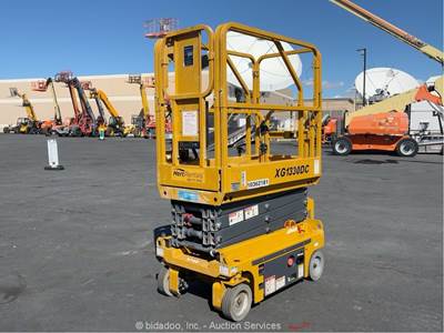2021 XCMG XG1330DC 13' Electric Scissor Lift Man Aerial Platform Manlift bidadoo