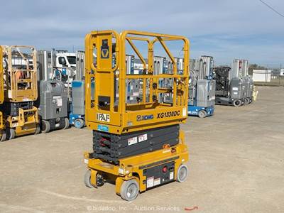 2021 XCMG XG1330DC 13' Electric Scissor Lift Man Aerial Platform bidadoo -Repair