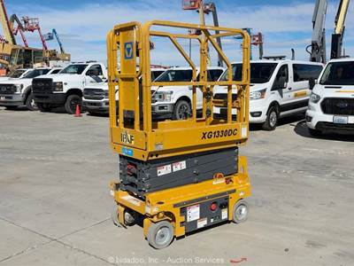 2021 XCMG XG1330DC 13' Electric Scissor Lift Man Aerial Platform Manlift bidadoo