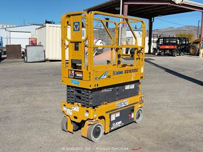 2021 XCMG XG1930DC 19' Electric Scissor Lift Man Aerial Platform bidadoo