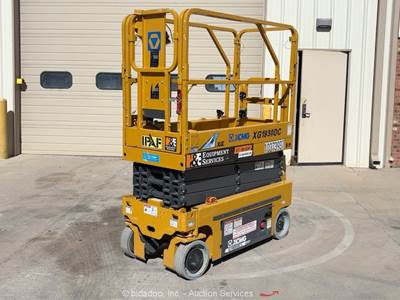 2021 XCMG XG1930DC 19' Electric Scissor Lift Man Aerial Platform bidadoo