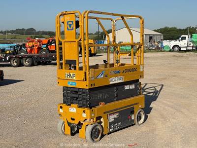 2021 XCMG XG1930DC 19' Electric Scissor Lift Man Aerial Platform Manlift bidadoo