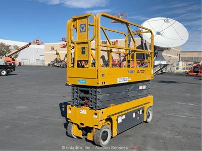 2021 Xcmg XG2632DC 26' Electric Scissor Lift Man Aerial Platform Manlift bidadoo